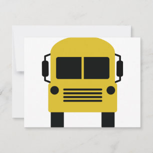 symbool voor gele schoolbus