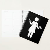 Symbool voor hairdresser planner (Display)
