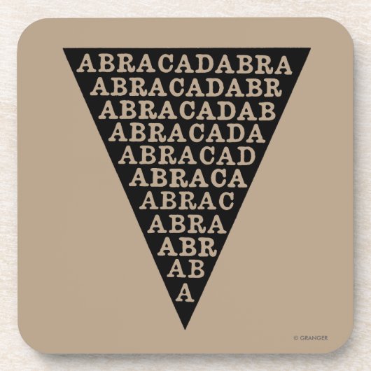 Symbool voor koortspreventie drankjes onderzetter (Voorkant)