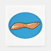 Symbool voor koppelteken servet (Voorkant)