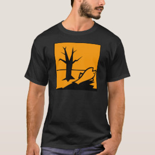 Symbool voor milieurisico t-shirt