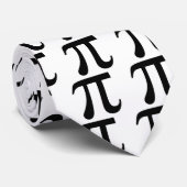 Symbool voor Pi-Wiskunde Stropdas (Opgerold)