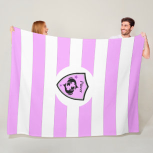 Symbool voor stampers fleece deken