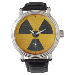Symbool voor storende straling horloge
