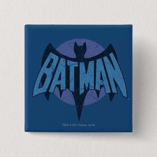  symbool voor vervorming vierkante button 5,1 cm (Voorkant)