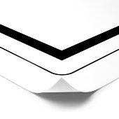 Symbool voor zinkscheikundige scheikundeformules, perfect poster (Hoek)