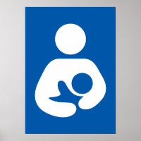 Symbool voor zweten en borstvoeding