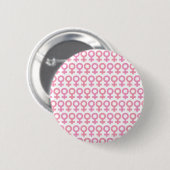 symbool vrouw ronde button 5,7 cm (Voorkant /achterkant)