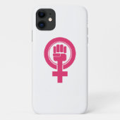 Symbool vrouwenvuist weerstaan Case-Mate iPhone case (Achterkant)