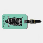 Symbool: Wisdom Bagagelabel (Voorkant horizontaal)