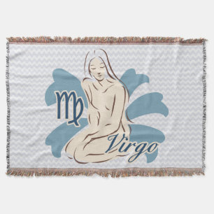 Symbool Zodiac Sign Virgo Deken