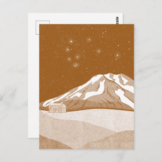 Syme Hut Mount Taranaki Briefkaart (Voorkant / Achterkant)