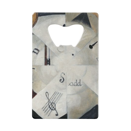 Symfonie 1915 kredietkaart flessenopener (Voorkant)