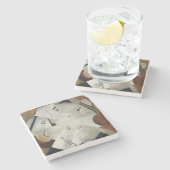 Symfonie 1915 stenen onderzetter (Zijkant)