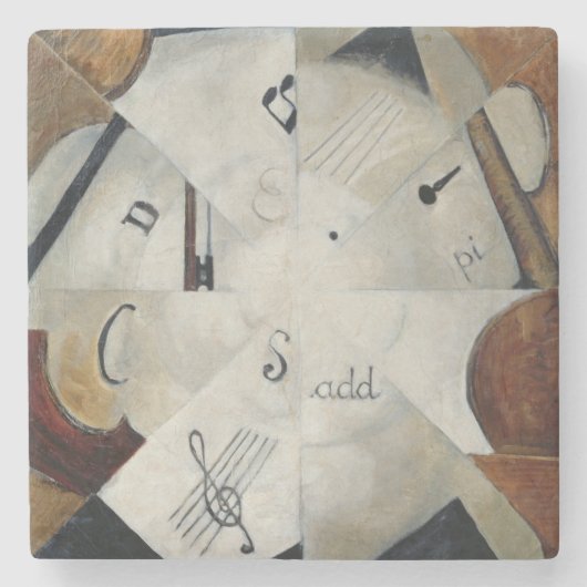 Symfonie 1915 stenen onderzetter (Voorkant)