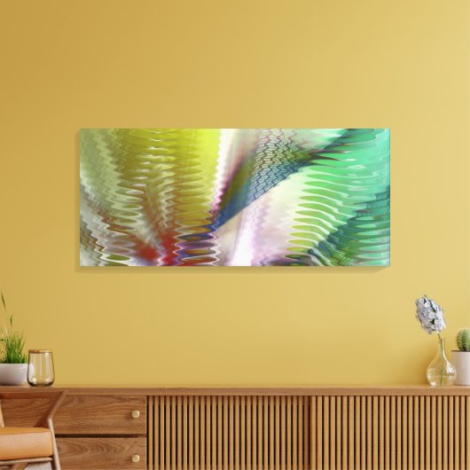 Symfonie II Canvas Afdruk (Insitu (Woonkamer))