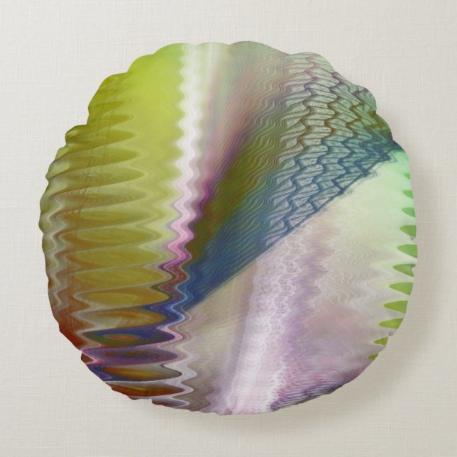 Symfonie II Rond Kussen (Voorkant)