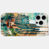 Symfonie van Barcelona: Sagrada Familia Case-Mate iPhone Case (Achterkant (horizontaal))