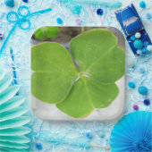 Symfonie van bladeren: 9-inch vierkant papier Bord (Feest)