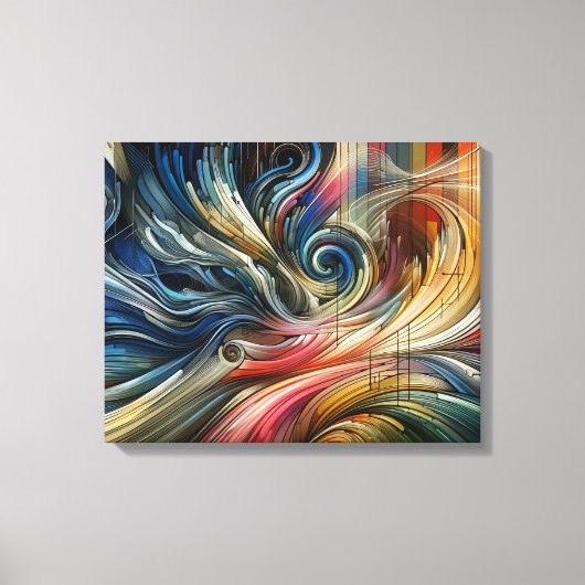 Symfonie van de Maestro Canvas Afdruk (Voorkant)