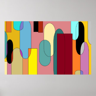 Symfonie van de natuur - Tranquil Waterfall Poster