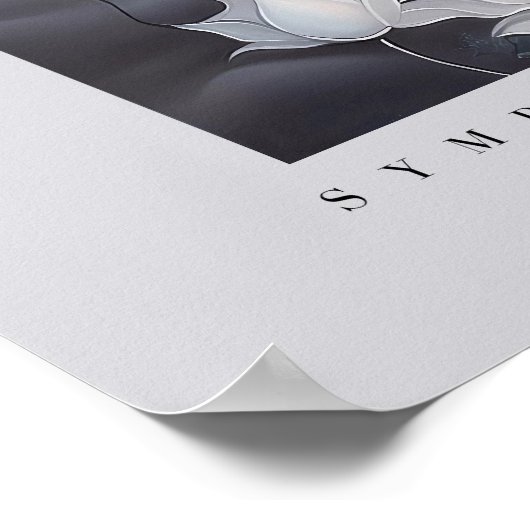 Symfonie van de stilte poster (Hoek)