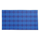 Symfonie van diepblauwe tinten S-size patroon Kussensloop (Achterkant)