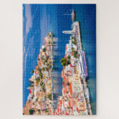 Symi eiland in Griekenland Legpuzzel (Verticaal)