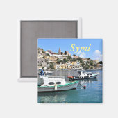 Symi - Griekenland Magneet (Voorkant / Achterkant)