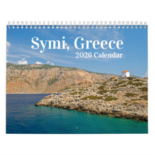 Symi Grieks Eiland 2025 Kalender