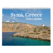 Symi Grieks Eiland 2026 Kalender (Hoes)