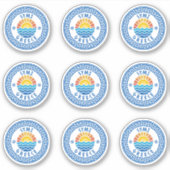 Symi Island, Greece Multiple Pack Sticker (Voorkant)
