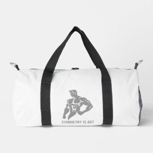 Symmetrie is kunst Gouden tijdperk bodybuilding mo Plunjezak