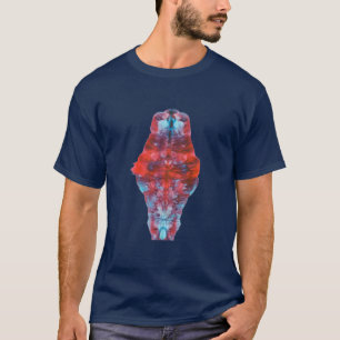 Symmetrie kleurrijke Abstracte vouwverf door Karee T-shirt