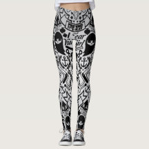 Symmetrie op Doodle Athleisure Leggings