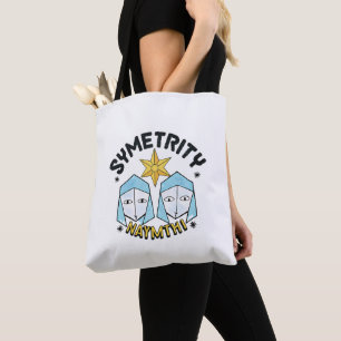 Symmetrie Waymthi Abstracte symmetrische figuren Draagtas
