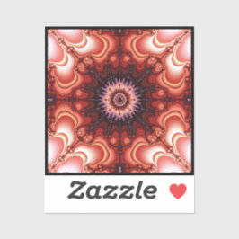 Symmetrisch Mandelbrot Zoom Sticker