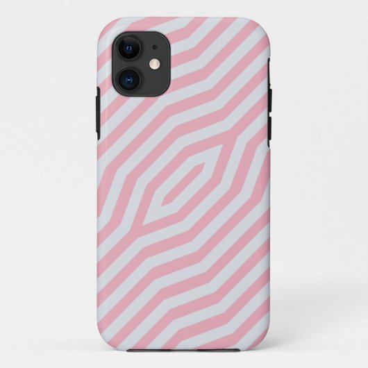 Symmetrische diagonale strepen achtergrond 13 Case-Mate iPhone case (Achterkant)