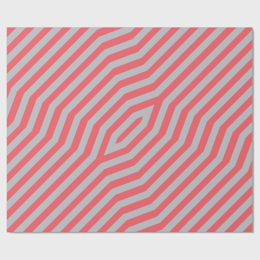 Symmetrische diagonale strepen achtergrond 5 cadeaupapier (Vlak)