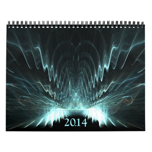 Symmetrische fractals 2014 kalender (Hoes)