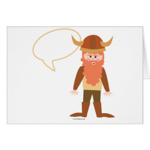 Sympa amusant Épic Viking Caractère Art Amusant