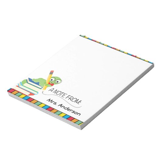 Sympa Bookwort Une Note Du Bloc-Notes De L'Enseign (Tourné)