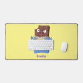 Sympa chocolat chocolat bonbon bar personnage de d (Clavier et souris)
