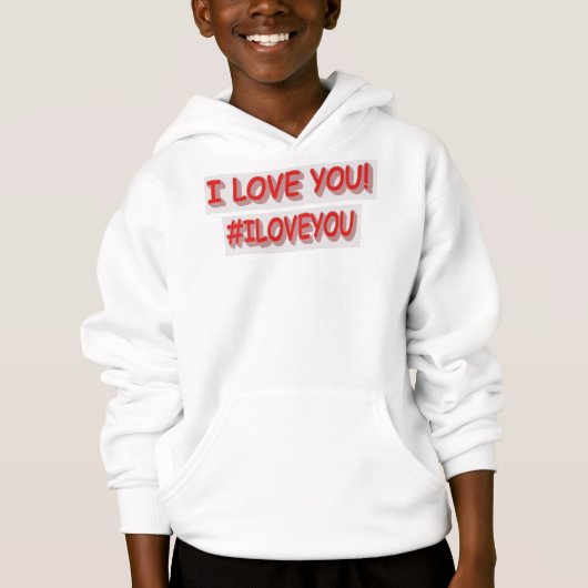 Sympa Design d'expression "JE VOUS AIME !". Comman (Devant)