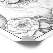 Sympa French Bulldog Coloring Poster (Coin)