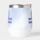 Sympa Libra Astrologie Signal Purple Personnalisé (Gauche)