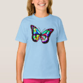 Sympa Nature Papillon pour enfants T-shirt Design (Devant)