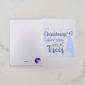 Sympa Noël Pun Carte de vacances personnalisée (Mise à l'extérieur)