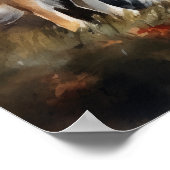 Sympa Shetland Sheepdog Chien Art Imprimer Poster (Coin)