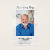 Sympathie aux funérailles de marbre Photo Carte de (Devant)